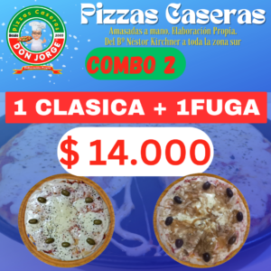 COMBO 2 - 1 Clásica + 1 Fuga
