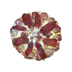 Doble Muzza-Napo-Calabresa (3 pizzas en 1)